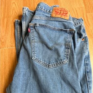 Levi's Classic Blue Jeans with Red Label